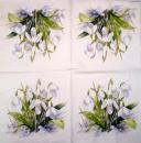 035 Narzissen, Hyazinthen, Maiglöckchen, Krokus - Kathryn White - blau